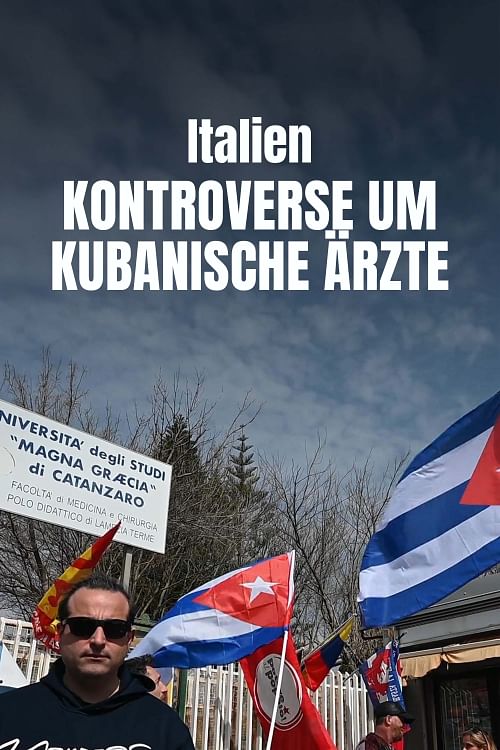 Italien: Kontroverse um kubanische Ärzte.