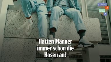 Hatten Männer immer schon die Hosen an?