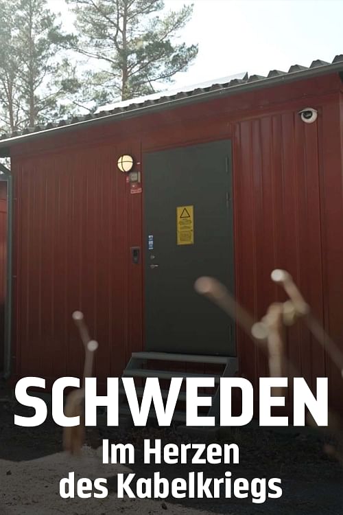 Schwedische Blockhütte im Herzen des Kabelkriegs.