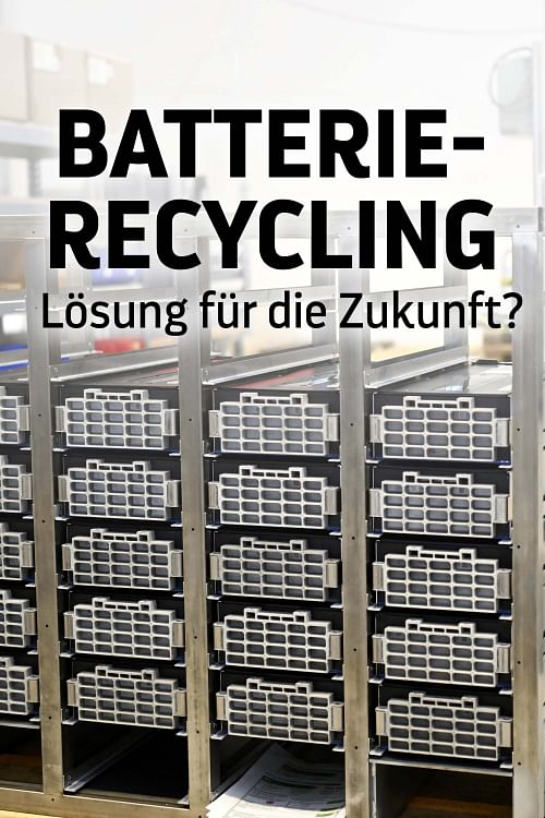 Batterierecycling: Lösung für die Zukunft?.