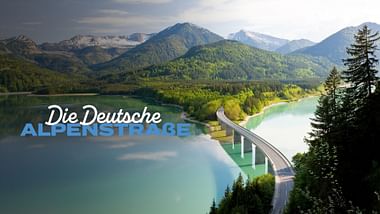 Die Deutsche Alpenstraße.