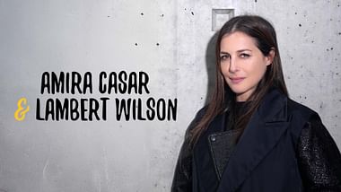 Amira Casar et Lambert Wilson