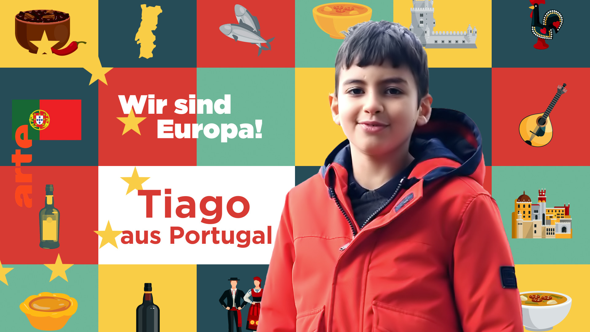 Kinderporträt: Tiago aus Portugal