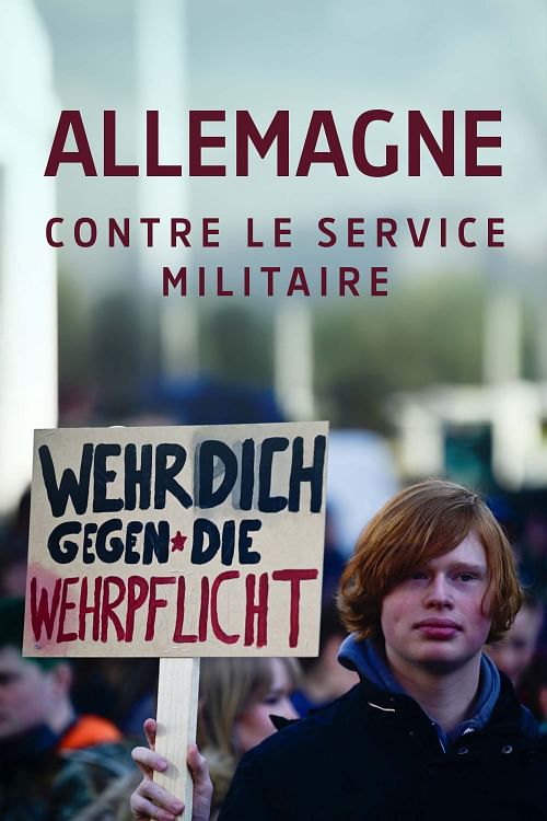 En Allemagne, les jeunes mobilisés contre le service militaire.