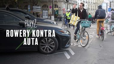 Paryż: rowery kontra auta.