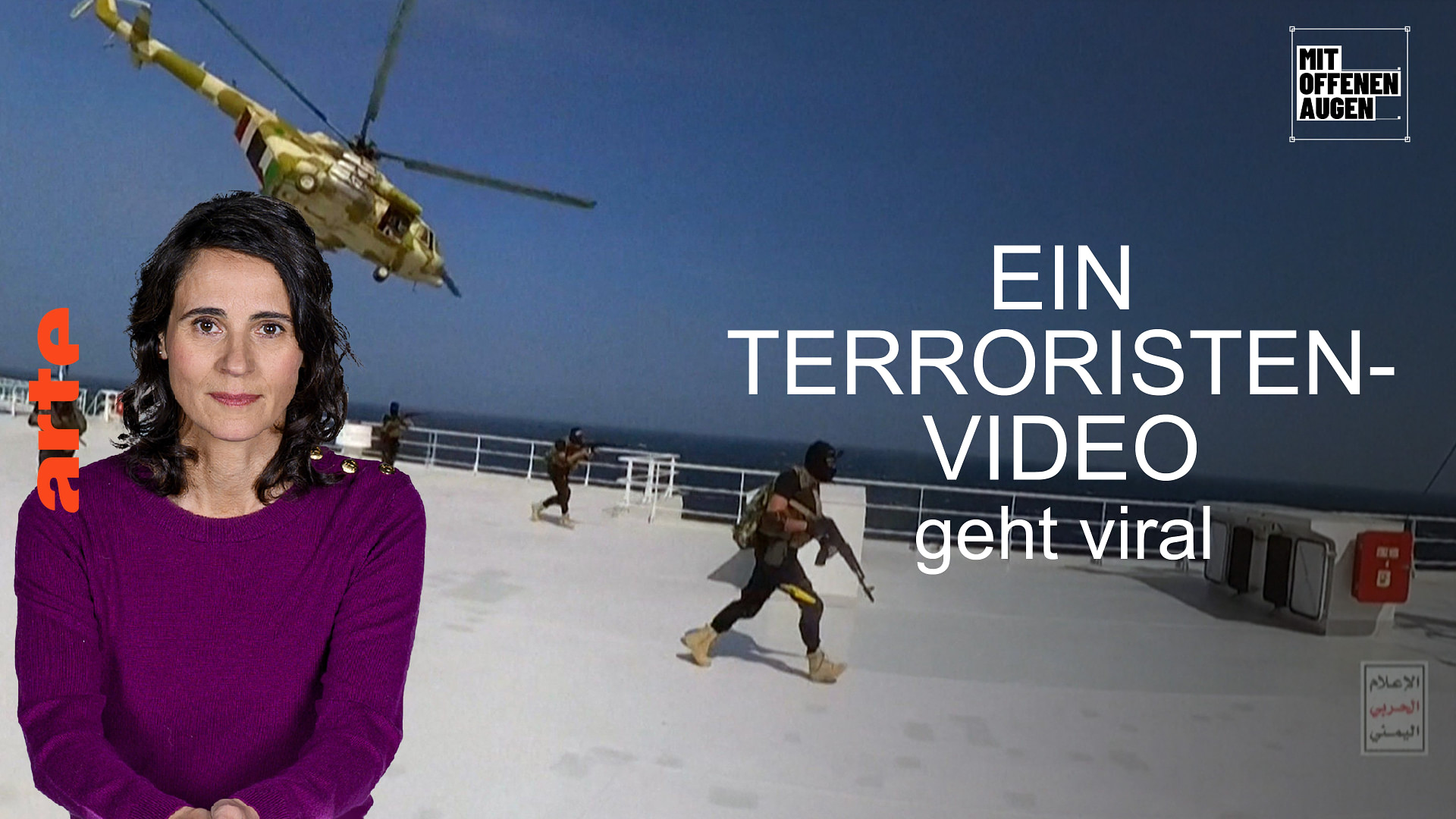 Gekaperter Frachter: Ein Terroristen-Video geht viral