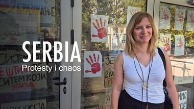 Rok antyrządowych protestów w Serbii