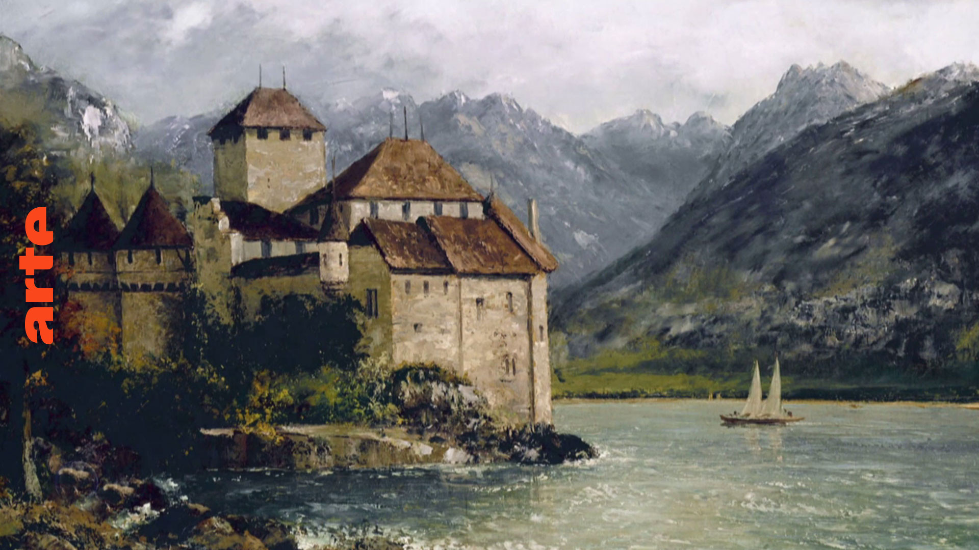 Das Schweizer Exil von Gustave Courbet